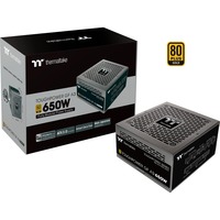Thermaltake TOUGHPOWER GF A3 Gold 650W - TT Premium Edition voeding  Zwart, 4x PCIe, 1x 12VHPWR, Full kabel-management