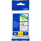 Brother Originele Brother TZe-241 label tapecassette zwart op wit, breedte 18 mm printlint Wit, Retail