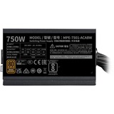 Cooler Master MWE 750 Bronze V3 750 watt voeding  Zwart, 4x PCIe