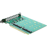 DeLOCK PCI Express Card > 4 x internal M.2 controller 