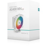 DeepCool AG400 WH ARGB CPU-koeler Wit