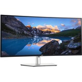 Dell UltraSharp U4025QW 39.7" 4K UHD Curved UltraWide monitor Zilver, HDMI, DisplayPort, 5x USB-A, 3x USB-C, 2x Thunderbolt 4, RJ-45, 120 Hz