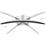 Dell UltraSharp U4025QW 39.7" 4K UHD Curved UltraWide monitor Zilver, HDMI, DisplayPort, 5x USB-A, 3x USB-C, 2x Thunderbolt 4, RJ-45, 120 Hz