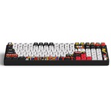 Iqunix F97 Graffiti Diary Wireless Mechanical Keyboard Zwart, US lay-out (QWERTY), Cherry MX Silent Red, 96%, RGB leds, Hot-swappable, PBT, 2.4GHz | Bluetooth 5.1 | USB-C