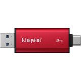 Kingston 2000GB 1.0/1.0 Dual Portable KIN externe SSD Rood/zwart, SPSD/1TB, USB-A 3.2 (10 Gbit/s), USB-C 3.2 (10 Gbit/s)
