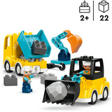 LEGO LEGO 10475 DUPLO Baufahrzeuge – 3-in-1-S Constructiespeelgoed 