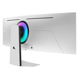 Samsung Odyssey G9 S49CG950SU 49" Curved UltraWide gaming monitor Zilver, 240 Hz, HDMI Micro, HDMI, DisplayPort, Wi-Fi 5, Bluetooth 5.2, USB Type-C, Audio, AMD FreeSync