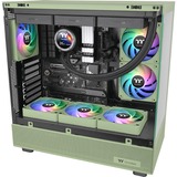 Thermaltake CT120 EX ARGB Sync PC Cooling Fan case fan Lichtgroen, Set van 3