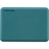 Toshiba Canvio Advance, 1 TB externe harde schijf Groen, HDTCA10EG3AA, USB 3.2 Gen 1