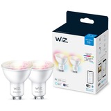 WiZ Spot PAR16 GU10 x2 ledlamp Wifi + Bluetooth protocol, 2 stuks