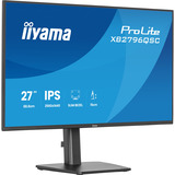 iiyama ProLite XB2796QSC-B1 27" monitor Zwart (mat), 75 Hz, HDMI, USB-C, Audio
