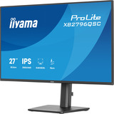 iiyama ProLite XB2796QSC-B1 27" monitor Zwart (mat), 75 Hz, HDMI, USB-C, Audio