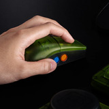 8BitDo Retro R8 Mouse - Xbox Edition Groen, 50 - 26000 DPI, Bluetooth / USB-C / 2.4 GHz