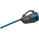 BLACK+DECKER BHHV520BF-QW 18V 2.0Ah smart tech Kruimeldief met laadstation handstofzuiger Donkergrijs/blauw, Incl. Laadstation