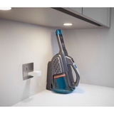 BLACK+DECKER BHHV520BF-QW 18V 2.0Ah smart tech Kruimeldief met laadstation handstofzuiger Donkergrijs/blauw, Incl. Laadstation