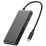 Belkin 8-poorts USB-C-hub met 2,5 Gb Ethernet-poort usb-hub Grijs