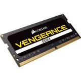 Corsair 16 GB DDR4-3200 (1x 16 GB) laptopgeheugen Zwart, CMSX16GX4M1A3200C22, Vengeance