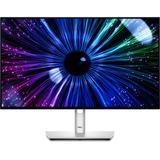 Dell UltraSharp U2424HE 23.8" monitor Zilver/zwart, HDMI, DisplayPort, USB-C, 120 Hz