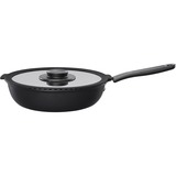 Fiskars Functional Form Hapjespan 26 cm bak-/braadpan PFOA-vrije antiaanbaklaag | Deksel met stoom- en kookcontrole