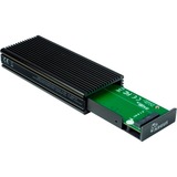 Inter-Tech K-1685-M.2 NVMe USB 3.2 Gen2 externe behuizing Zwart, M.2 SSD, 80x22mm