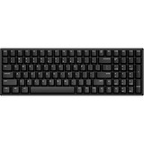Iqunix F97 Dark Side Wireless Mechanical Keyboard Zwart, US lay-out (QWERTY), Cherry MX Brown, 96%, RGB leds, Hot-swappable, PBT, 2.4GHz | Bluetooth 5.1 | USB-C