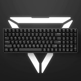 Iqunix F97 Dark Side Wireless Mechanical Keyboard, gaming toetsenbord Zwart, US lay-out, Cherry MX Brown, RGB leds, 96%, Hot-swappable, PBT, 2.4GHz | Bluetooth 5.1 | USB-C