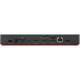 Lenovo ThinkPad Universal Thunderbolt 4 Dock dockingstation Zwart/rood, 40B00135EU