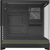 Montech HS02 midi tower behuizing Zwart | 2x USB-A | 1x USB-C | RGB | Tempered Glass