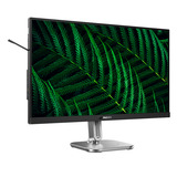 Philips 27B2G5601 27" monitor Zilver/zwart, HDMI, DisplayPort, USB, LAN, Audio
