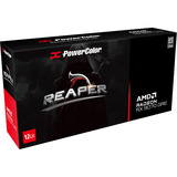PowerColor Radeon RX 9070 GRE Reaper 12GB GDDR6 grafische kaart Zwart, RDNA4, 3x DisplayPort, 1x HDMI 2.1