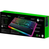 Razer BlackWidow V4 Pro, gaming toetsenbord Zwart, US lay-out, Razer Green, RGB leds, Doubleshot ABS