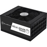 SilverStone HELA 2050R Platinum, modulaire 2050 watt voeding  Zwart, 14x PCIe