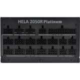 SilverStone HELA 2050R Platinum, modulaire 2050 watt voeding  Zwart, 14x PCIe