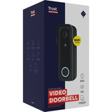 Trust DOORCAM-3000 Slimme WiFi deurbelcamera Zwart, 2.4 GHz wifi