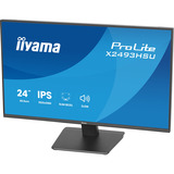 iiyama ProLite X2493HSU-B1 23.8" monitor Zwart (mat), 120 Hz, HDMI, DisplayPort, USB, Audio