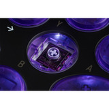 8BitDo Arcade Controller - Transparent Purple Signature Edition Paars/transparant, 2.4 GHz / Bluetooth / USB, Nintendo Switch 1 + 2, Pc