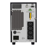 APC Easy UPS On-Line, 2000VA SRV2KI-E ups Zwart, 1800 W, Tower, 4x C13, Intelligente kaartsleuf, LCD