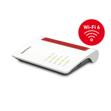AVM AVM FRITZ!Box 5530 Fiber Edition International router Wit/rood