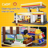CaDA Shell Retail Station XL Constructiespeelgoed C66026W