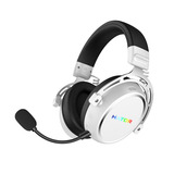 Hator Hypergang 3 Wireless over-ear gaming headset Wit, RGB, 2.4GHz / Bluetooth / USB