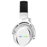 Hator Hypergang 3 Wireless over-ear gaming headset Wit, RGB, 2.4GHz / Bluetooth / USB