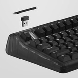 Iqunix OG80 Dark Side Wireless Mechanical Keyboard Zwart, US lay-out (QWERTY), Cherry MX Blue, 80% (TKL)	, RGB leds, Hot-swappable, PBT, 2.4GHz | Bluetooth 5.1 | USB-C