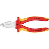 KNIPEX Kombitang 03 06 160 combinatietang Rood/geel, 160 mm