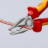 KNIPEX Kombitang 03 06 160 combinatietang Rood/geel, 160 mm