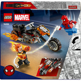 LEGO Marvel - Spider-Man vs. Ghost Rider motor Constructiespeelgoed 76335