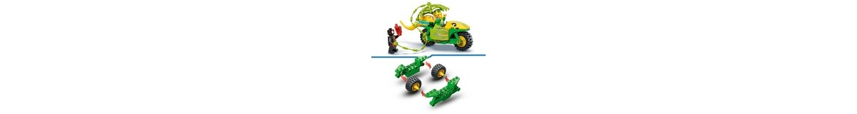 LEGO Marvel - Spin en Electro achtervolging met dinosaurusvoertuigen Constructiespeelgoed 11198