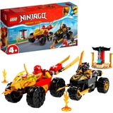 LEGO Ninjago - Kai en Ras' duel tussen auto en motor Constructiespeelgoed 71789