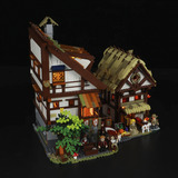 Lumibricks Middle Ages - Medieval Market Constructiespeelgoed F9015