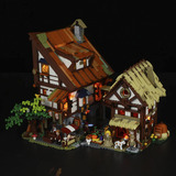 Lumibricks Middle Ages - Medieval Market Constructiespeelgoed F9015