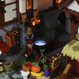 Lumibricks Middle Ages - Medieval Market Constructiespeelgoed F9015